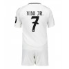 Real Madrid Vinicius Junior #7 Heimtrikot 2024-25 Kurzarm (+ kurze hosen)